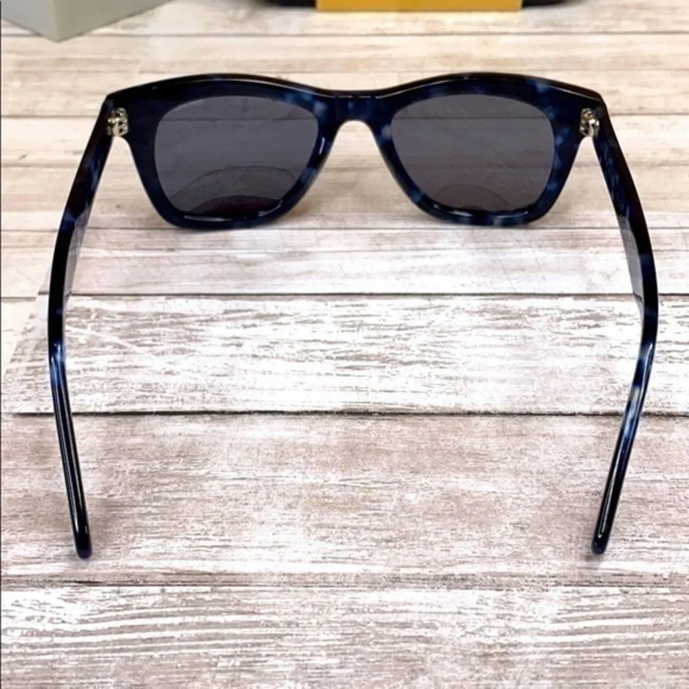KOMONO The Allen Indigo Demi Sunglasses Blue Tortoise wayfarer UV400